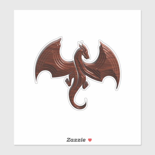 Draak Sticker (Vel)