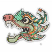 draak sticker (Voorkant)