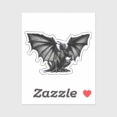 Draak  sticker (Vel)