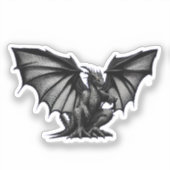 Draak  sticker (Voorkant)