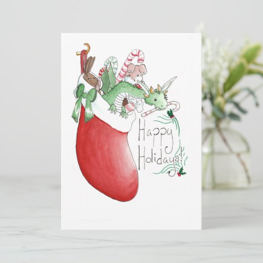 Draak stoppen aankondiging (Staand voorkant)