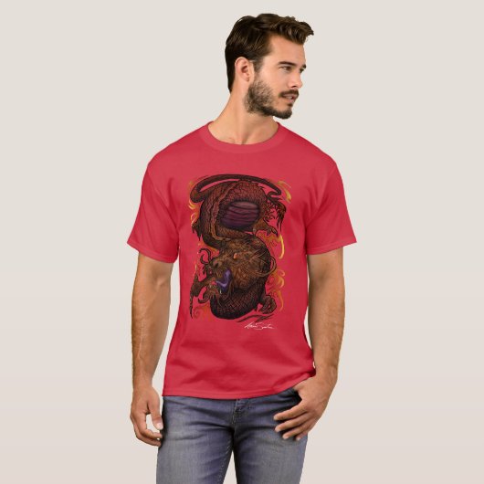 Draak T-shirt (Voorkant volledig)