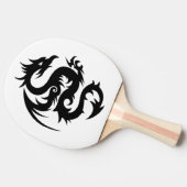 draak tafeltennisbatje (Zijkant)