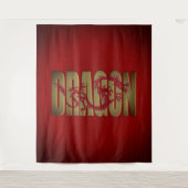 draak - tapestry wandkleed (Voorkant)