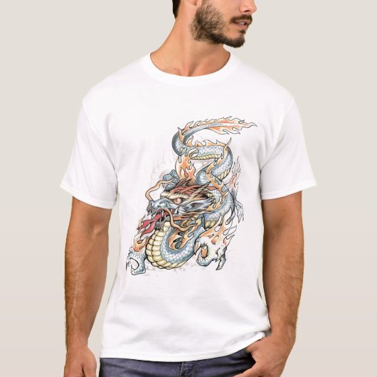 draak tattoo shirt (Voorkant)