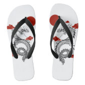 draak teenslippers (Voetbed)