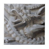 Draak. Tegeltje (Voorkant)