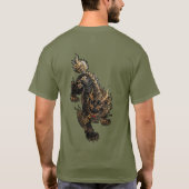 Draak Tijger T-shirt (Achterkant)