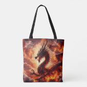 Draak Tote Bag (Achterkant)