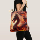Draak Tote Bag (Dichtbij)