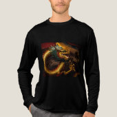 Draak Tri-Blend Shirt (Voorkant volledig)