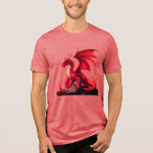 DRAAK Tri-Blend SHIRT (Voorkant)