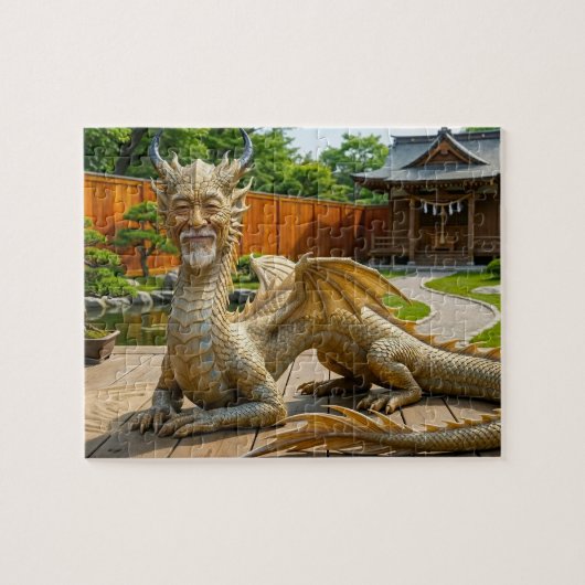 Draak van Balans Legpuzzel (Horizontaal)