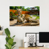 Draak van Balans Poster (Thuiskantoor)