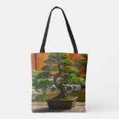 Draak van Balans Tote Bag (Achterkant)