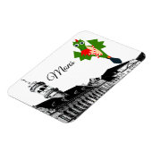 Draak van Bergen, personage van Doudou ducasse Magneet (Linkerzijde)