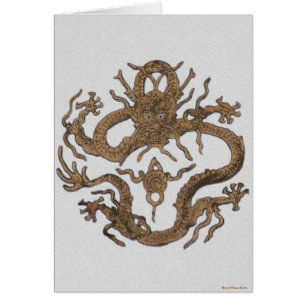 Draak van de Kaart van Beijing