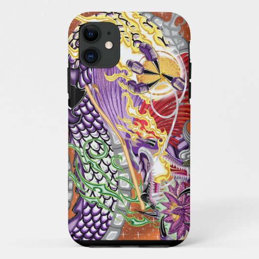 Draak van de Lotus iPhone5/5S Hoesjes (Achterkant)