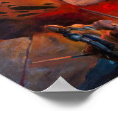 Draak van de Myst Poster (Hoek)