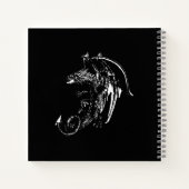 Draak van de nacht notitieboek (Achterkant)