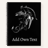 Draak van de nacht notitieboek (Voorkant)