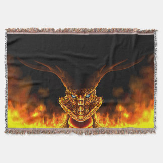 Draak van de vuurgrot deken