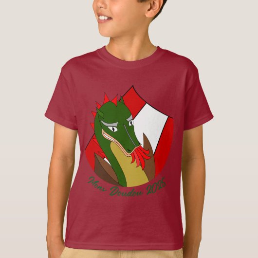 Draak van Doudou 2025 Mons T-shirt (Voorkant)