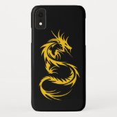Draak van goud Case-Mate iPhone case (Achterkant)