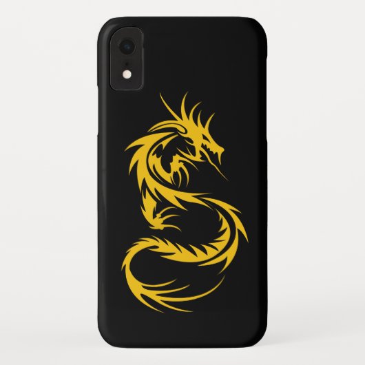 Draak van goud Case-Mate iPhone case (Achterkant)