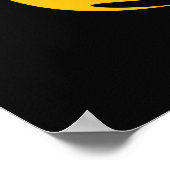 Draak van goud poster (Hoek)