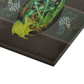 Draak van het nieuwe pentacle van de nieuwe kunst snijplank (Hoek)