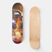 Draak van het sterrenstelsel persoonlijk skateboard (Voorkant)