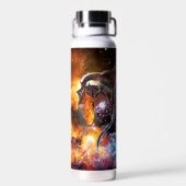 Draak van het sterrenstelsel waterfles (Achterkant)