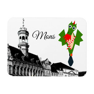 Draak van Mons, personage van Doudou ducasse Magneet