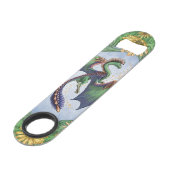 Draak van Summer Natuur Fantasy Art Speed Flessenopener (Achterkant Gekanteld)