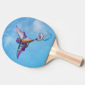 Draak Vlieger Digitale Kunst Tafeltennisbatje (Zijkant)