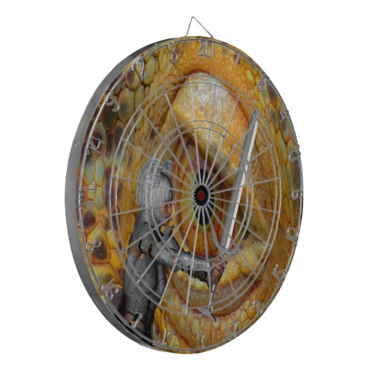 Draak Volksverhaal Dartbord (Voorkant Links)