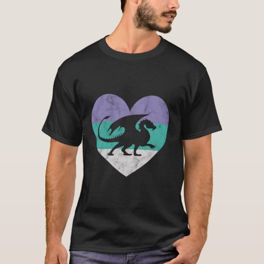 Draak voor t-shirt (Voorkant)