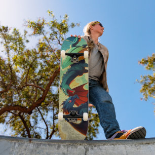 Draak vs Pegasus Persoonlijk Skateboard