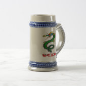 Draak, zaaigoed, China, Chinees, Barware, Beer Jug Bierpul (Voorkant rechts)