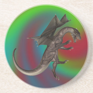 Draak Zandsteen Onderzetter