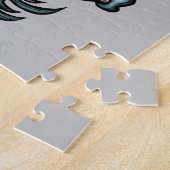 Draak zweeft legpuzzel (Zijkant)