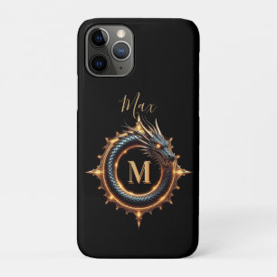 🐉 Draakfantasie Symbool met Aangepaste Naam Voor Case-Mate iPhone Case