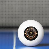 🐉 Draakfantasie Symbool met Aangepaste Naam Voor Pingpongbal (Net)