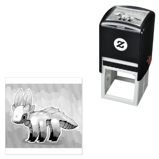 Draakje Zelfinktende Stempel (In situ)