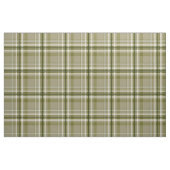 drab olive beige plaid stof (Fat Quarter)