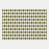 drab olive loden khaki masculine inpakpapier vel (Voorkant 2)