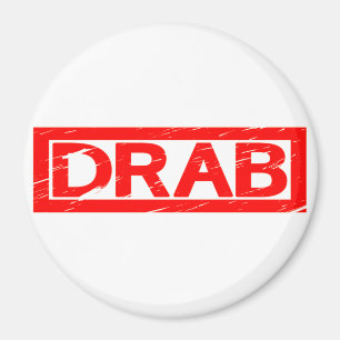 Drab Stamp Magneet