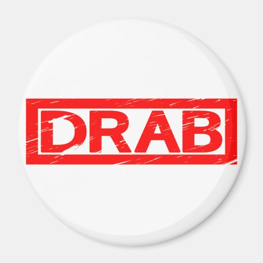 Drab Stamp Magneet (Voorkant)