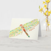 Drably Dance Fine Art Note Card Kaart (Gele Bloem)